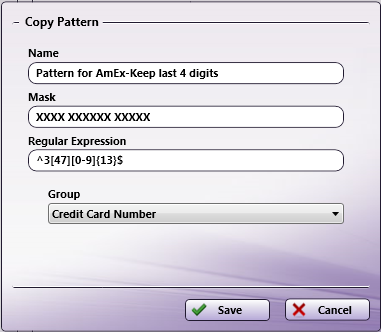 Pattern Matching Tool